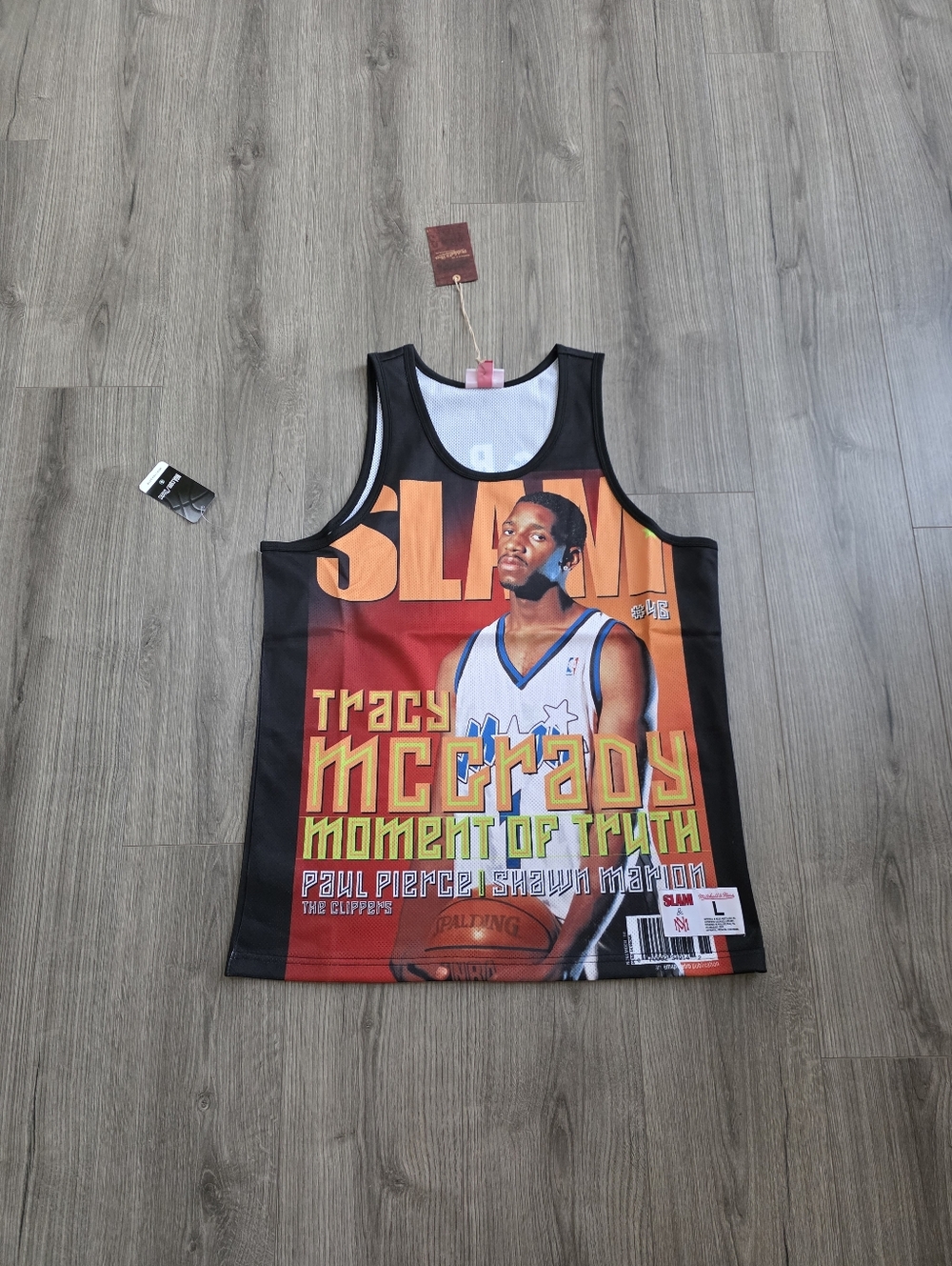 Mitchell Ness Tracy McGrady Slam Magazine Tank Top Mens Large